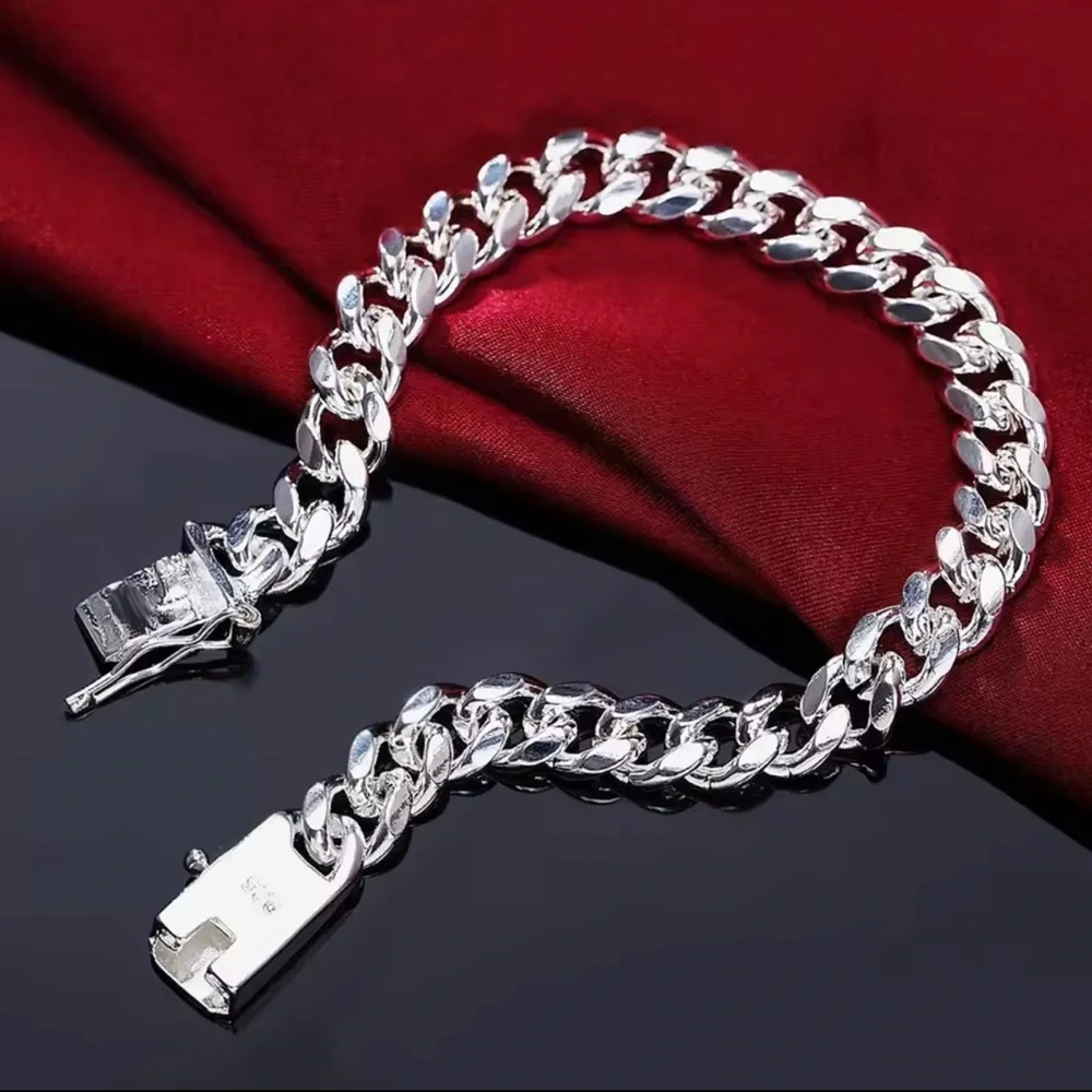 Sterling Silver Chain Bracelet